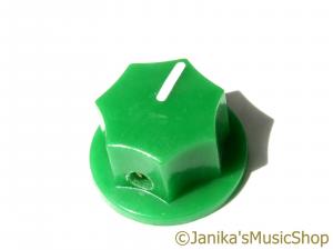 JAZZ BASS PEDAL EFFECT OR GUITAR AMPLIFIER TONE KNOB GREEN